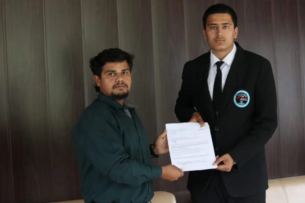 Industrial training placement at Holiday Inn Jaipur